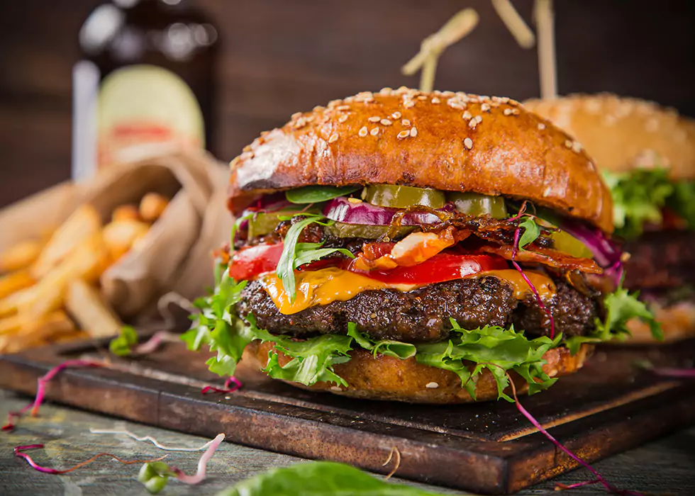 Rindfleisch Hamburger